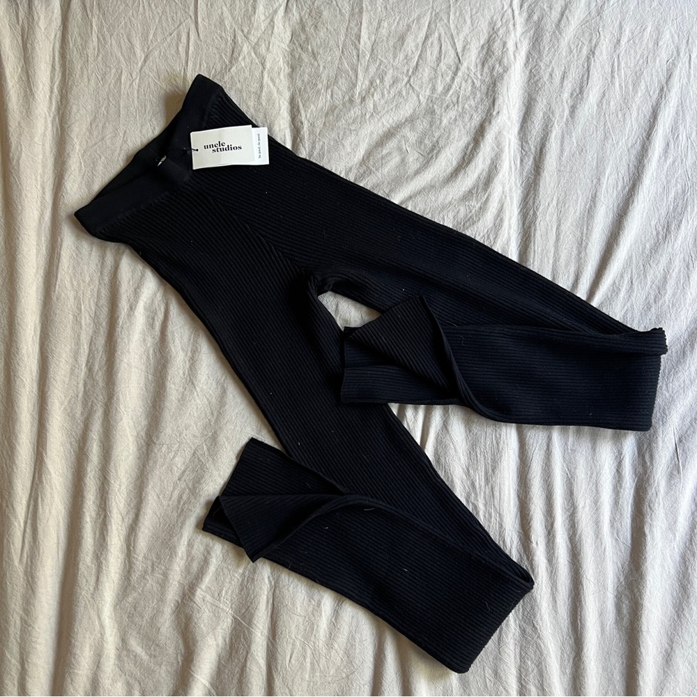 Uncle Studios Split-Hem Pants - image 4